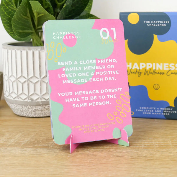 Happiness - Weekly Wellness Cards-K. Ellis Boutique