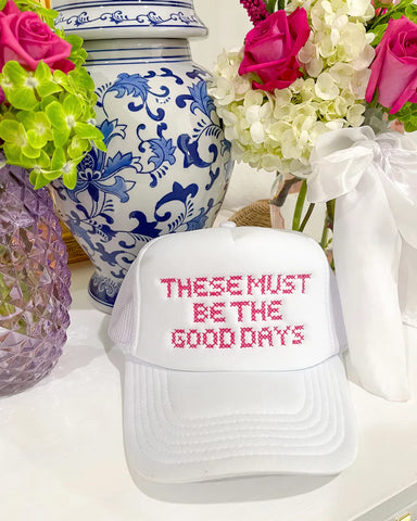 These Must be the Good Days Hat-K. Ellis Boutique