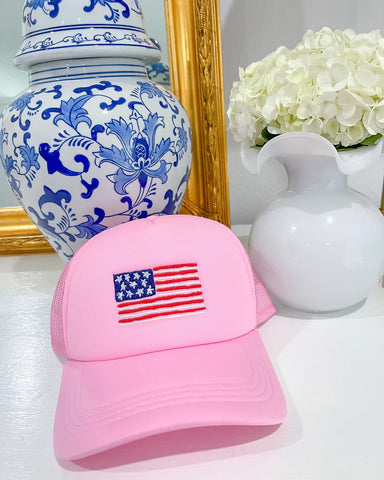 American Flag Hat-K. Ellis Boutique
