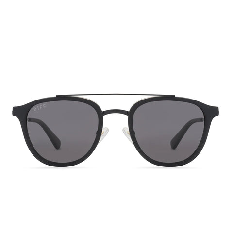Camden Matte Black - Diff Sunglasses-K. Ellis Boutique