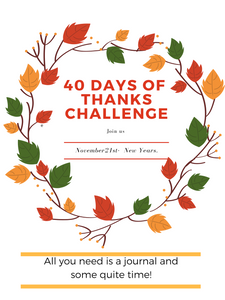 40 Days of Thanks Challenge!