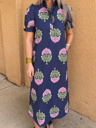 Winslow Floral Midi Dress-Midi/Maxi Dress-K. Ellis Boutique