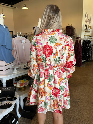 Rosalie Floral Dress-Mini Dress-K. Ellis Boutique