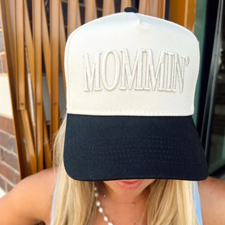 Mommin'- Black Trucker Hat-K. Ellis Boutique