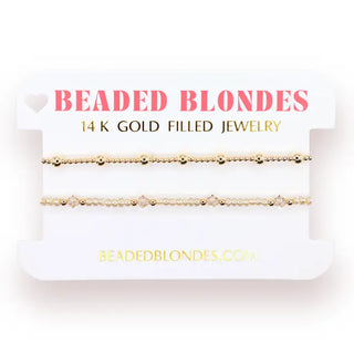Eleanor June Stack- Beaded Blondes