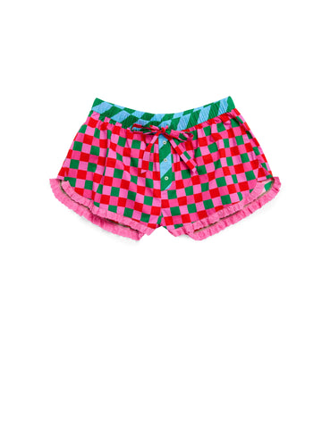 Shiraleah Checkered Boxer Short, Multi-K. Ellis Boutique