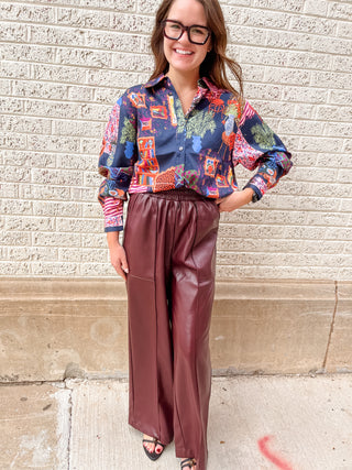 FRNCH- Sartre Shirt- Salon Nuit-K. Ellis Boutique