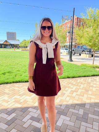 Merlot Muse Mini Dress