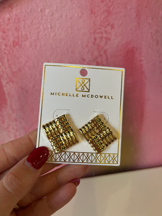 Silas Earrings- Gold-K. Ellis Boutique