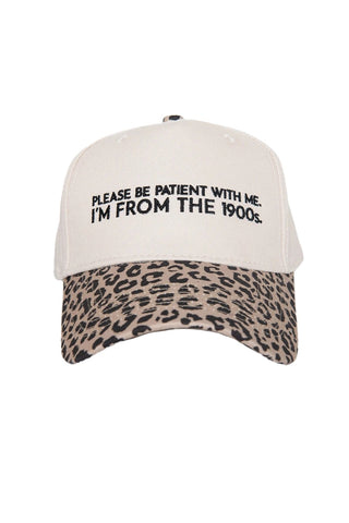 Please Be Patient with Me I'm from the 1900s Trucker Hat-Hats-K. Ellis Boutique