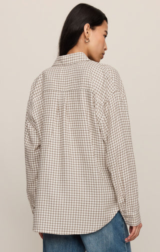 River Plaid Button Up- Z Supply