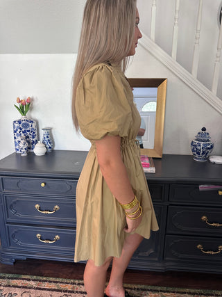Uptown Utility Dress-Mini Dress-K. Ellis Boutique