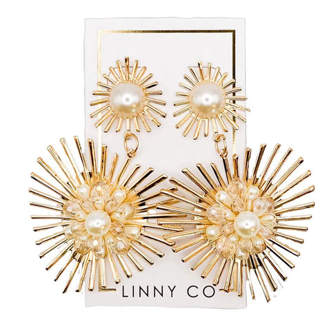 Linny Co Earrings - Fiona Pearl-K. Ellis Boutique