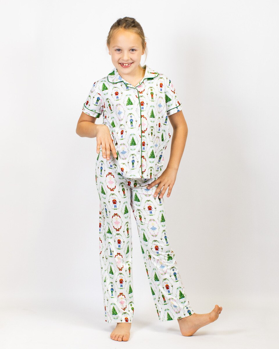 Girl's Nutcracker Waltz Sleep Set- YOUTH-K. Ellis Boutique