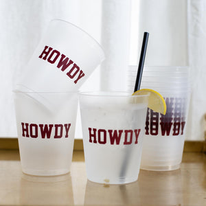 Howdy Party Cups - Set of 10-K. Ellis Boutique