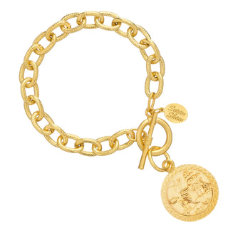 Susan Shaw Blue Willow Toggle Bracelet-Bracelet-K. Ellis Boutique