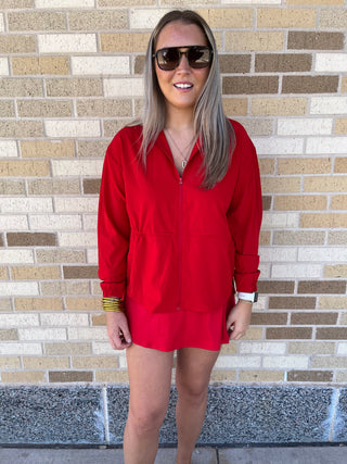 The Palmer Active Set- Smitten Cherry-K. Ellis Boutique