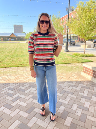 Park Avenue Knit-Short Sleeve Top-K. Ellis Boutique
