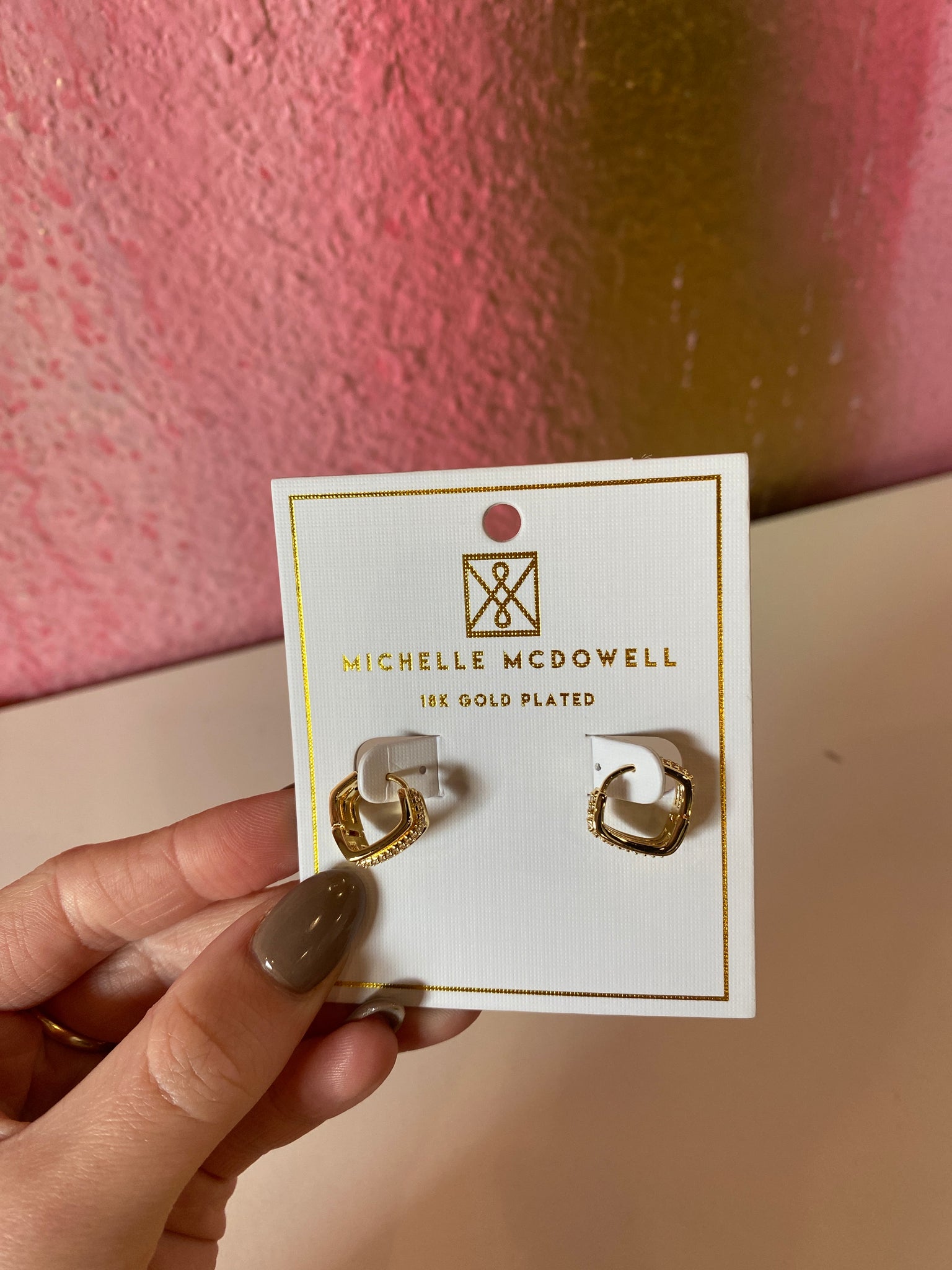 Cecilia Earrings- Gold-K. Ellis Boutique