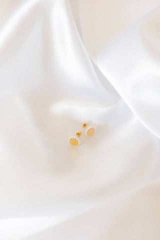 Alice Pearl Stud Earrings-Earrings-K. Ellis Boutique