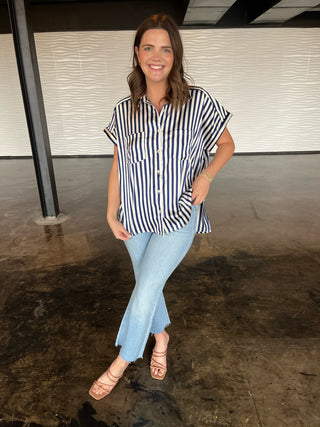 TONAL CROP FLARE - Light Denim-JBD Denim-K. Ellis Boutique