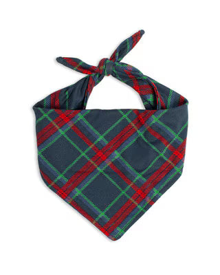 Layton Plaid Dog Bandana-Other Accessories-K. Ellis Boutique