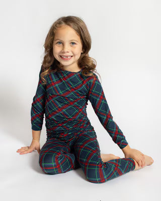 Toddler/ kids Layton Plaid Pajamas-pajamas-K. Ellis Boutique