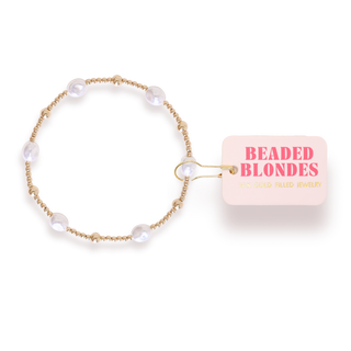 Maggie Bracelet in Gold: Standard 6.75 Inch