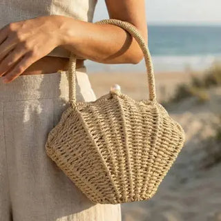 Sea Shell Handbag-handbag-K. Ellis Boutique