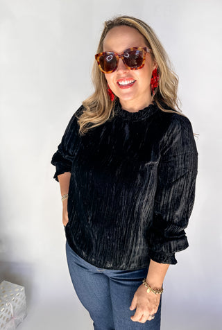 Quinn Top- Black-K. Ellis Boutique