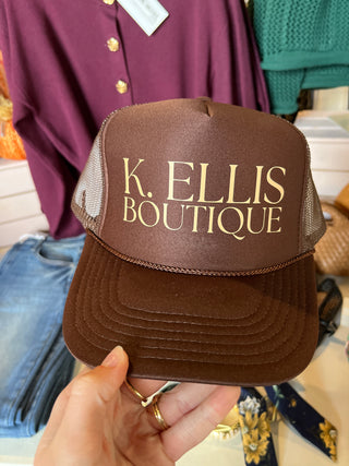 K. Ellis Trucker- Brown-K. Ellis Boutique