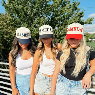 Gameday - Wrap Around Vintage Trucker Hat-Hats-K. Ellis Boutique