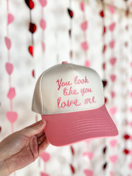 You Look Like You Love Me- Pink Trucker-K. Ellis Boutique