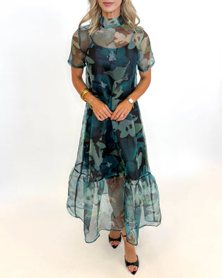 Emerald Muse Midi Dress-Midi/Maxi Dress-K. Ellis Boutique