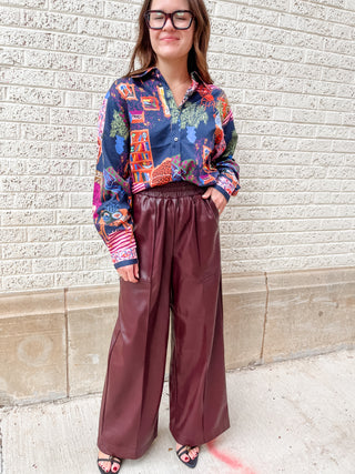 FRNCH- Sartre Shirt- Salon Nuit-K. Ellis Boutique