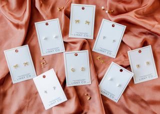 Sadie Bow Earrings-Earrings-K. Ellis Boutique