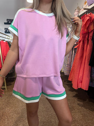 The Campbell Set- Pink & Green-K. Ellis Boutique