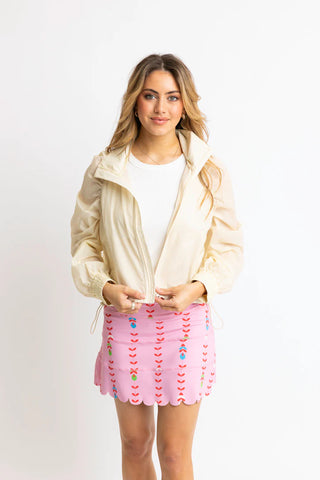 Karlie Floral Vine Kourt Skort-K. Ellis Boutique