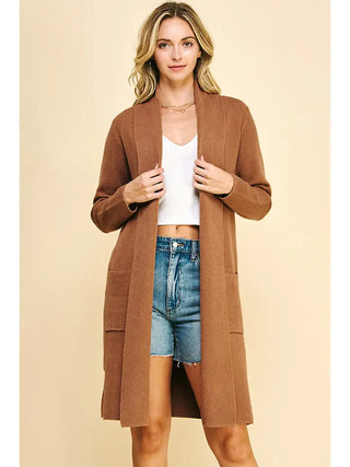 Camden Longline Cardigan-Cardigans-K. Ellis Boutique