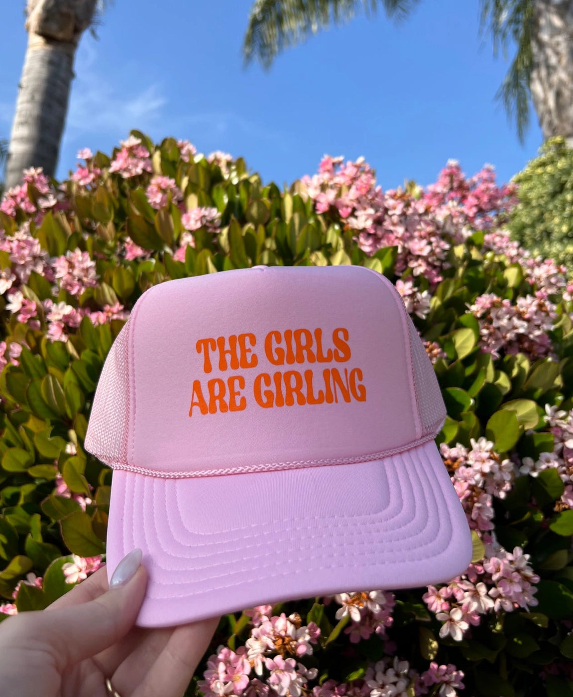 Girls Are Girling Trucker Hat-K. Ellis Boutique