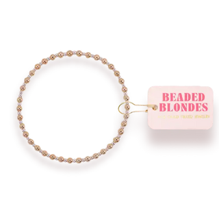 Dainty Katy Bracelet in Gold with Silver-Bracelet-K. Ellis Boutique