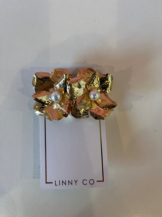 Linny Co- Bridget Flower Earrings-Earrings-K. Ellis Boutique