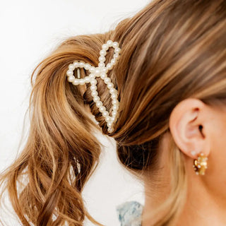 Paris - Bow Hair Clip-hair accessories-K. Ellis Boutique