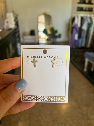 Emmett Earrings- Gold-K. Ellis Boutique