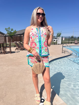 Coastal Bloom Set-set-K. Ellis Boutique