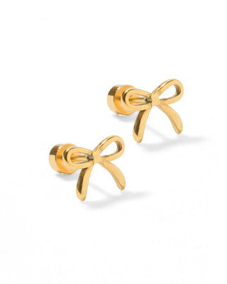Sadie Bow Earrings-Earrings-K. Ellis Boutique