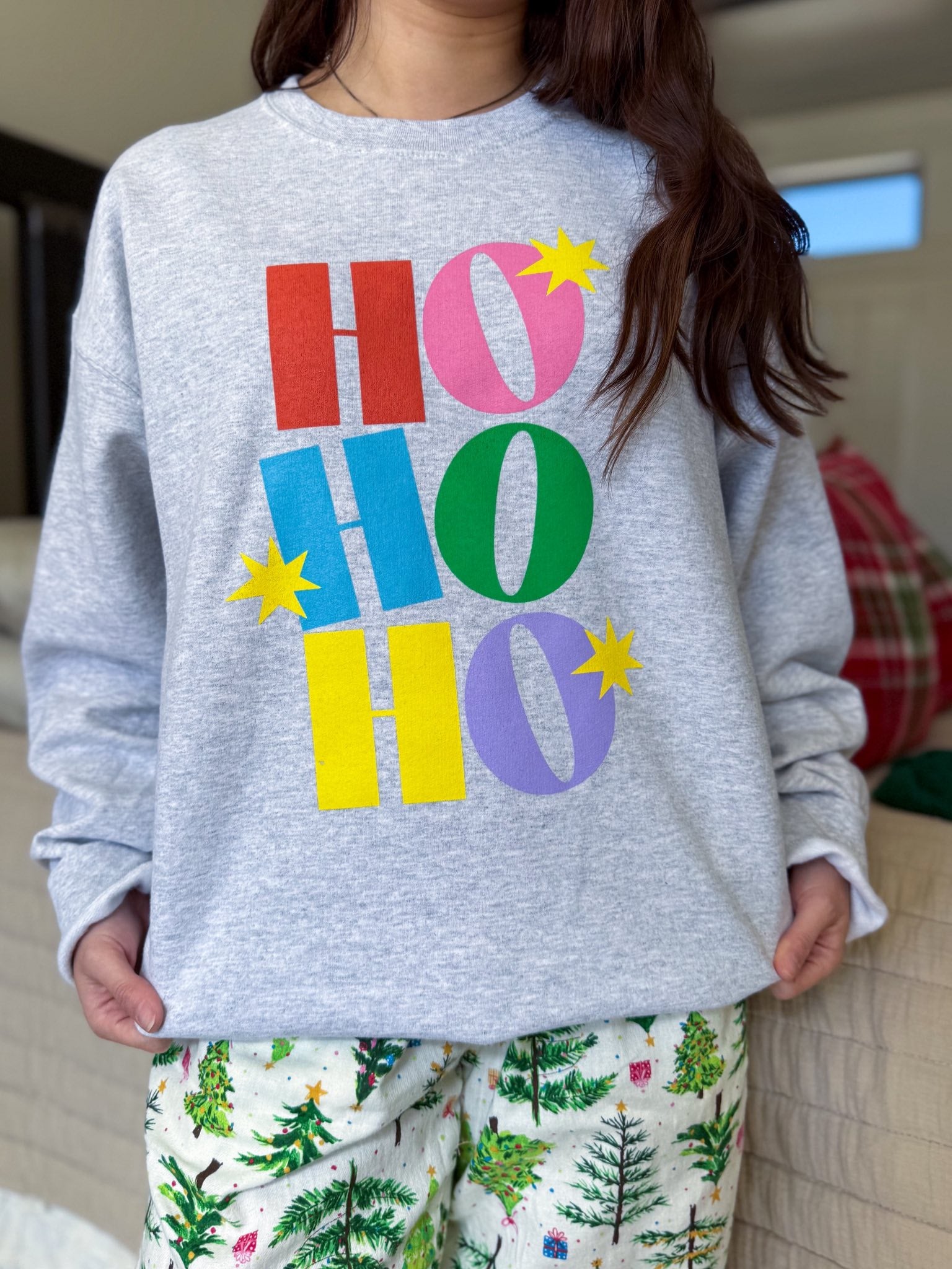 HoHO HO Sweatshirt-K. Ellis Boutique