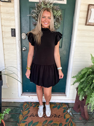 On The Go Ruffle Dress