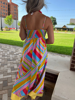 Paradise Cove Midi-Midi/Maxi Dress-K. Ellis Boutique