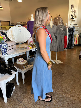 Leonora Midi Dress- Z Supply-Midi/Maxi Dress-K. Ellis Boutique